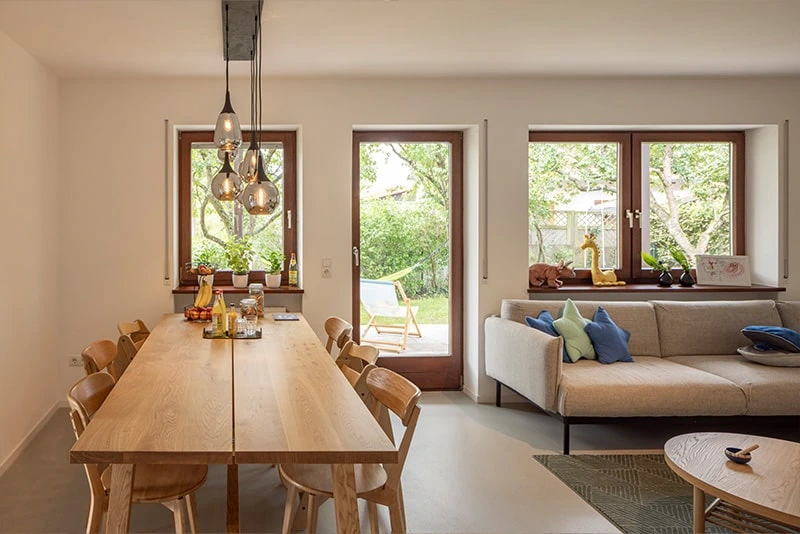 Talulah Esszimmer und Wohnzimmer